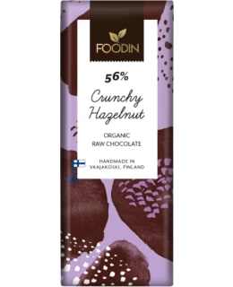 FOODIN CRUNCHY HAZELNUT 40 G RAAKASUKLAA Main Image