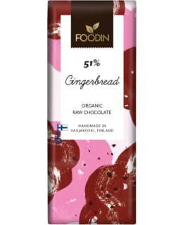 FOODIN GINGERBREAD 40 G RAAKASUKLAA Main Image