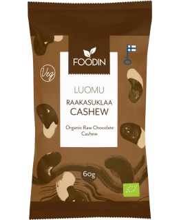 FOODIN LUOMU 60G RAAKASUKLAACASHEW Main Image