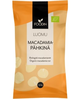 FOODIN LUOMU 150G MACADAMIAPÄHKINÄ Main Image