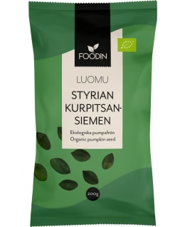FOODIN STYRIA LUOMU 200G KURPITSANSIEMEN Main Image