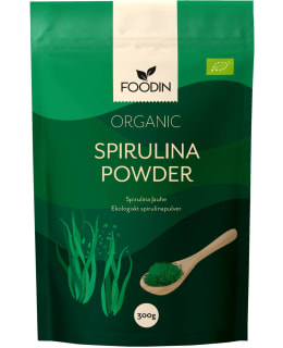FOODIN SPIRULINA-JAUHE, LUOMU 300G Main Image