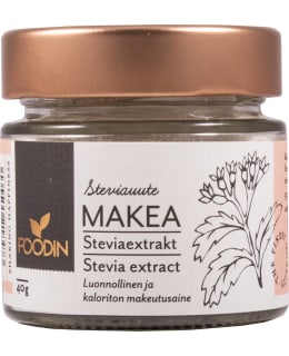FOODIN 40G MAKEA STEVIA-UUTEJAUHE Main Image