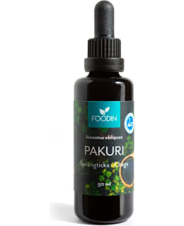 FOODIN PAKURI-TINKTUURA 50ML RAV.LISÄ Main Image