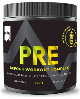 PULS PRE-WORKOUT ANANAS 300G JUOMAJAUHE Main Image