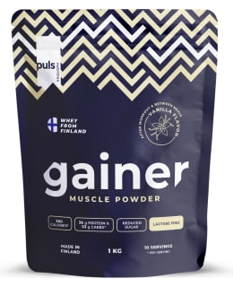 PULS GAINER MUSCLE POWDER VAN 1KG JUOMAJ Main Image