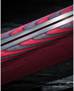 UKKO 50013 VEITSITUKKI PUNA-MUSTA Main Image