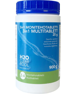 H2O 3IN1 20G 0,9KG MONITEHOTABLETTI Main Image