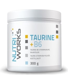 NUTRI WORKS TAURINE+B6 300G RAV.LISÄ Main Image
