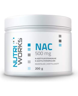 NUTRI WORKS NAC 500MG 200G RAVINTOLISÄ Main Image