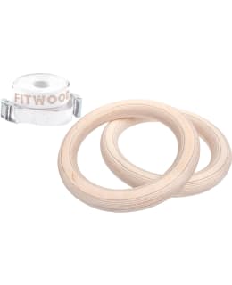 FITWOOD ULPU MINI BIRCH-WHITE GYM RINGS Main Image