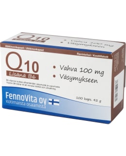 FENNOVITA 100 KPL Q 10 + B 6 VITAMIINI Main Image