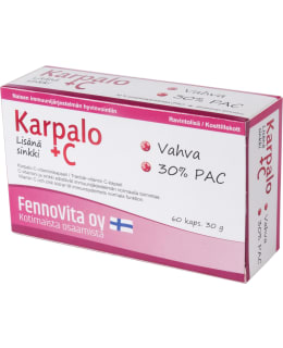 FENNOVITA 60KPL KARPALO+ C JA SINKKI Main Image