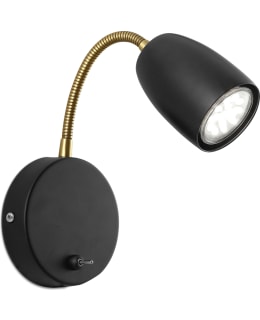 SESSAK COLIN 1-LT WALL LAMP MATT BLACK Main Image