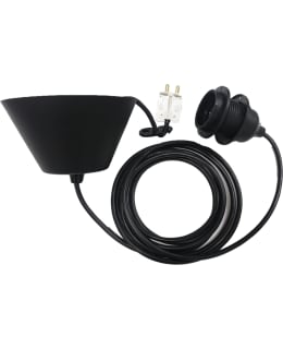 SESSAK E27 3M PVC MUSTA VALAISINKALUSTE Main Image