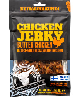 KK CHICKEN JERKY BUTTER CHICKEN 100G Main Image