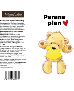 HOPEASUKLAA PARANE PIAN SUKLAALEVY Main Image