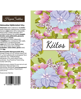 HOPEASUKLAA KIITOS SUKLAALEVY Main Image