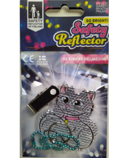 SO BRIGHT! VALKOINEN KISSA HEIJASTIN Main Image