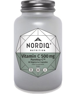 NORDIQ Nutrition Vitamin C 500 mg PureWay-C® 60 kaps. ravintolisä Main Image