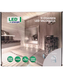 LED ENERGIE 9-OS MUSTA LED VALOSARJA Main Image