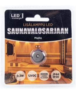 LEDENERGIE MUS LED LISÄLAMP SAUN.VALOSRJ Main Image