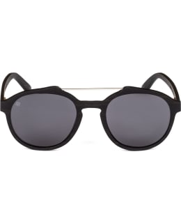 Aarni 7004 Cliff - Ebony Puiset aurinkolasit ja säilytyskotelo Main Image