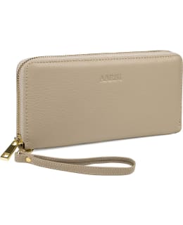 AARNI 19916 CLUTCH TAUPE GOLD LOMPAKKO Main Image