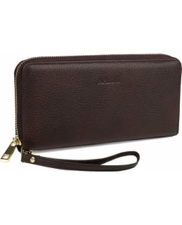 AARNI 19922 CLUTCH D.BROWN/GOLD LOMPAK Main Image