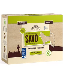 SAVO chicken-oat in sauce 8x120g Main Image