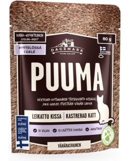 PUUMA CHICKEN AND INSECTS IN JELLY 80 G Main Image