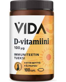 VIDA D 100UG 100KAPS. RAVINTOLISÄ Main Image