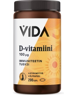 VIDA D 100UG 200KAPS.RAVINTOLISÄ Main Image