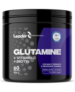 LEADER GLUTAMINE+VITC 300G RAVINTOLISÄ Main Image