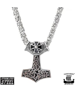 NVJ BLACK TRIBE CROSS KUNINGASKETJULLA Main Image