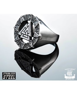 NVJ VALKNUT ODIN SYMBOL 20,5MM SORMUS Main Image