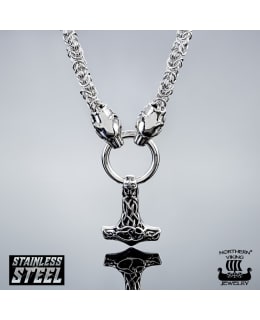 NVJ CELTIC KNOT KETJU SUDENPÄILLÄ RIIPUS Main Image