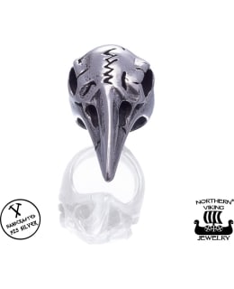 NVJ SILVER RAVEN SKULL PARTAKORU Main Image
