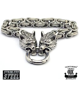 NVJ CLASP BYZANTINE WOLF HEAD RANNEKORU Main Image