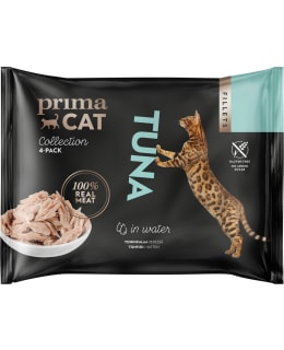 PRIMACAT FILLETS TONNIKAL VEDESSÄ 4X50 G Main Image
