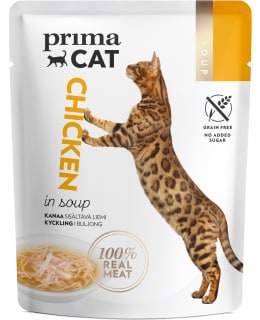 PRIMACAT SOUPS KANANLIHAA LIEMESSÄ 40 G Main Image