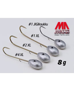 MA JIGIXS 8G 1 VÄRI 3 HELMI/OR 2KPL KOUK Main Image