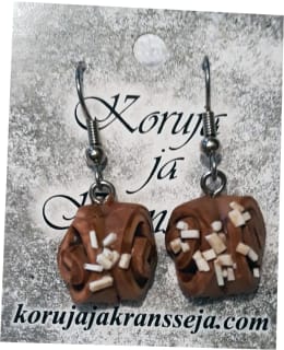 Koruja ja Kransseja Korvapuusti korvakorut Main Image