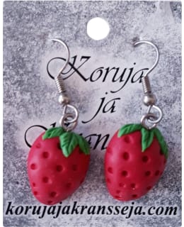 Koruja ja Kransseja Mansikka korvakorut Main Image