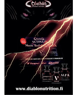 DIABLO ULTIMATE MASS BUILDI 350G PAKETTI Main Image