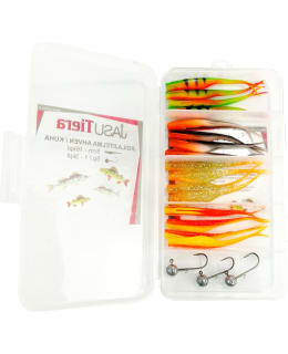 JASU TIERA JIGILAJIT 8CM 16KPL+JIGIPÄÄT Main Image