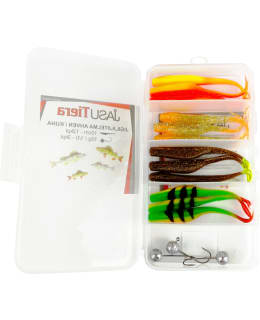 JASU TIERA JIGILAJIT 10CM 16KPL+JIGIPÄÄT Main Image