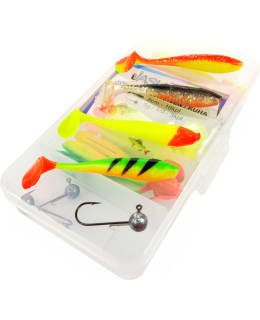 JASU LOUHI JIGILAJIT 8CM 16KPL+JIGIPÄÄT Main Image