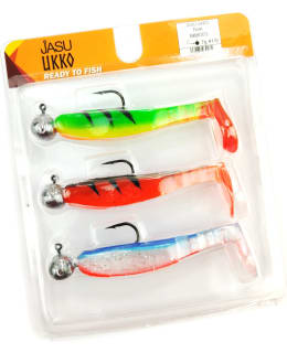 JASU UKKO 7CM JIGIT 3KPL+JIGIPÄÄT 3KPL Main Image