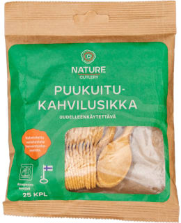 NATUR LINE 25KPL 13CM PUUKUITUKAHVILUSIK Main Image